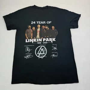 Camiseta Negra Grande 24 Años de Linkin Park 1996/2020 Nueva (?) - Imagen 1 de 8