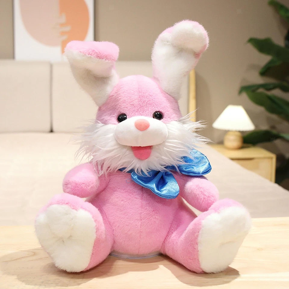 Peluche de conejo de Pascua, juguete de peluche de conejo, juguete de educación temprana novedoso, Foto 1 de 1