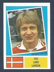 FKS 1978-ARGENTINA 78 -#263-DINAMARCA-LARS LARSEN - Imagen 1 de 1
