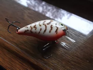 Custom Painted Excalibur XCalibur Square Bill Silent XCS 100 Soft Shell Craw - Bild 1 von 10