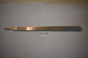 MDS 0610302 9 1/4" KONIG #3 LANGER SKALPELGRIFF FÜR KLINGEN 10,11,12,15 - Bild 1 von 2