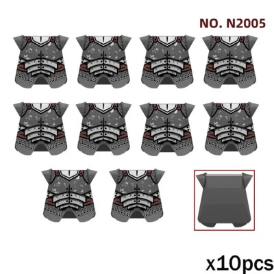 Casco escudo soldado militar medieval para bloques de construcción LEGO juguete de ladrillo Foto 1 de 4