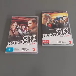 City Homicide Australian Channel 7 TV Series One + Two Cop Show - Picture 1 of 13