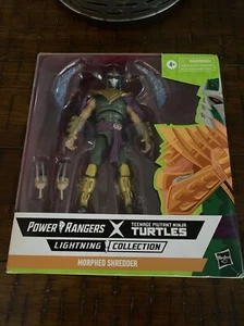 Power Rangers X TMNT Lightning Collection Morphed Shredder Green Ranger NEW - Picture 1 of 1