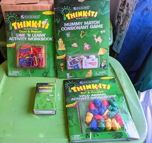Vintage 1997 At -A -Glance Think-Its Products-Activity Workbooks-5-7 yrs. - Picture 1 of 4