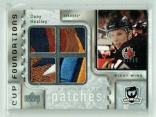 06-07 UD Upper Deck The Cup Foundations  Dany Heatley  /10  Quad Patches