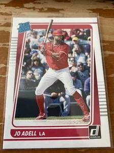 2021 DONRUSS RATED ROOKIE RC JO ADELL Angels Future Star! 🔴⚫️⚾️ - Picture 1 of 4
