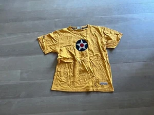 us army air force t shirt ,remake, us made 100% cotton large, gold - Picture 1 of 6
