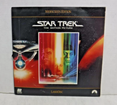 Star Trek The Motion Picture Widescreen Edition Movie Laserdisc 101923ASR Foto 1 de 2