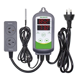Inkbird ITC-308 spina AU 220 V Controller temperatura termostato digitale 2 relè - Foto 1 di 12