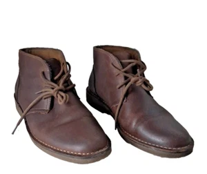 Dockers Ankle Boots Tussock Chukka 90-28459 Casual Leather Brown Men's 11 M - Picture 1 of 13