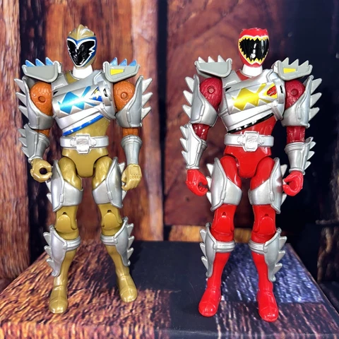 2015 Bandai Power Rangers Dino Super Charge DINO DRIVE Edition Red Gold Rangers Cover