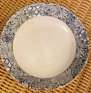 Ensaladera Williams Sonoma x Morris & Co azul y blanco nueva 8" - Imagen 1 de 7