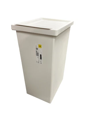 Nuevo contenedor blanco con tapa IKEA FILUR 42 L (11 galones) 201.938.99 Foto 1 de 4
