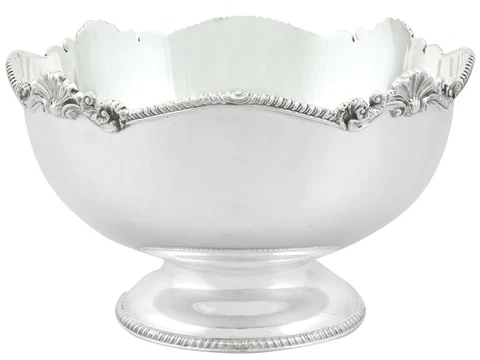 Vintage 1980s Sterling Silver Bowl by Mappin & Webb Cover
