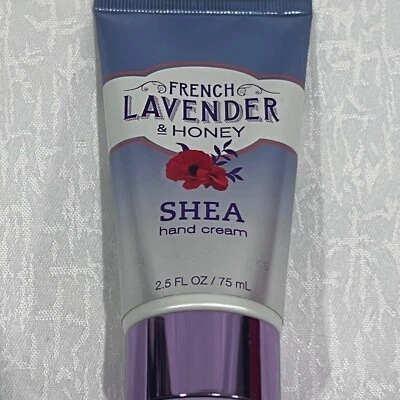 Bath & Body Works French Lavender & Honey Shea Hand Cream 2.5 oz Moisturizer New - Image 1 of 4