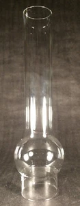 NEW 2" x 10 1/4" KEROSENE OIL CLEAR GLASS MATADOR #15 LAMP CHIMNEY   #CH927 - Picture 1 of 3