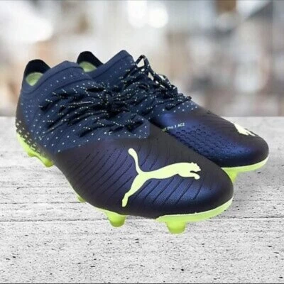 PUMA FUTURE Z 2.4 FG/AG 足球鞋海军蓝绿色 106995-01 男式 7 码 — 第 1/4 张图片