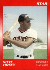 1989 Star #193 Steve Hosey Everett Giants