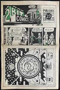 2 BIT COMICS (#2) - 6,0, OW-W; gefaltet - Comix - 1. - Tabloid - Bild 1 von 2