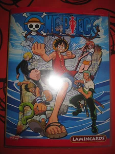 ONE PIECE LAMINCARDS CARTES COMPLETE FULL SET + CLASSEUR MINT NEUF RARE FR  - Bild 1 von 8
