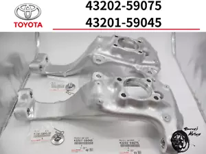 Toyota Genuine Lexus LS460 LS600h Spindle Knuckle Steering LH & RH Set OEM New - Picture 1 of 24