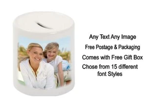 Personalisierte Keramik Spardose Spitzenbox Sparschwein - Bild 1 von 4