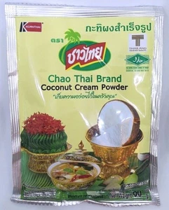 Crema di cocco tailandese in polvere - vero gusto tailandese - cibo e bevande tailandesi - Foto 1 di 2