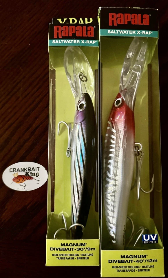 Rapala Magnum Saltwater X-Rap 6-1/4" 2-3/4 oz Bunker XRMAG40 BNK