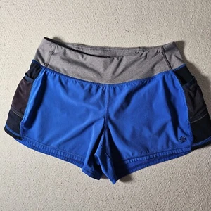 ATHLETA Ready Set Go Colorblock Running Shorts Built in brief WOMEN'S Small - Picture 1 of 7