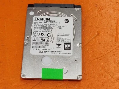 ⭐️⭐️⭐️⭐️⭐️ HDD Hard Drive SATA Laptop 2.5" Toshiba MQ01ACF032 320GB - Image 1 of 2