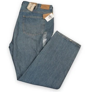 Pantalones de mezclilla Polo Ralph Lauren para hombre 44x32 44B azul Hampton recto relajado vaquero - Imagen 1 de 11