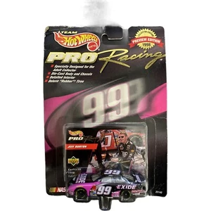  Hot Wheels Pro Racing - #99 JEFF BURTON – Exide - PREVIEW EDITION – NASCAR 50th - Picture 1 of 2