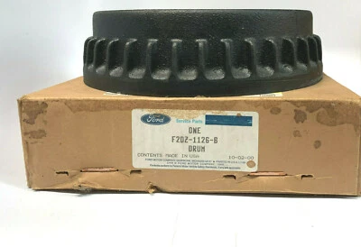 1990-2000 FORD TAURUS SABLE Left or Right Rear Brake Drum F2DZ1126B OEM NEW - Image 1 of 4