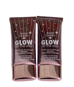 2X Hard Candy Glow All The Way Infused With 24 Karat Gold 319 Doll Face 2.7oz - Picture 1 of 1