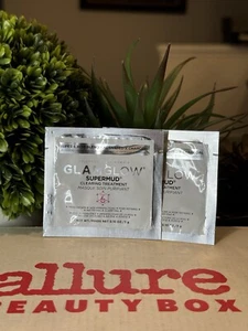 2x Glamglow Supermud Clearing Treatment 0.1oz./3g Sample Size - Picture 1 of 2