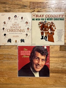 Vintage Christmas Vinyl Lot 3 Dean Martin- Ray Conniff -Great Songs Of Christmas - Bild 1 von 7