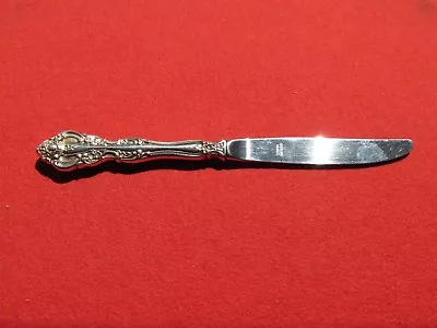 Обеденный нож Oneida 9 дюймов из чистого серебра с узором Микеланджело обычный без монограммы - Изображение 1 из 4