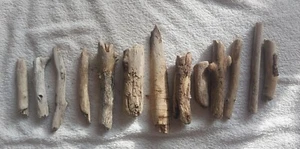 Schwemmholz Treibholz 13 Äste L 10 -20 cm Zweige Schnörkel Driftwood (2) - Bild 1 von 6