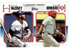 2010  Topps  Legendary Lineage Inserts   ( You Pick )
