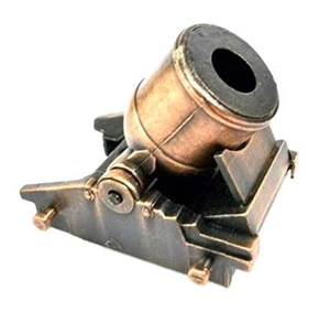 Afilador lápiz coleccionable de metal fundido a presión de mortero de la Guerra Civil - Imagen 1 de 1