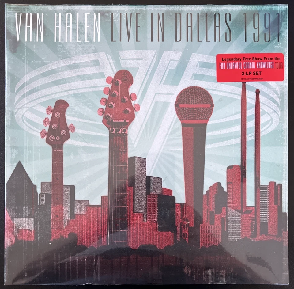 VAN HALEN LIVE IN DALLAS 1991 VINYL 2LP NEW SEALED MINT - Image 1 of 2