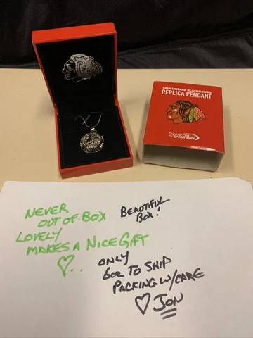 Chicago Blackhawks 2015 Replica Pendant Necklace NHL Stanley Cup Champions mint Cover
