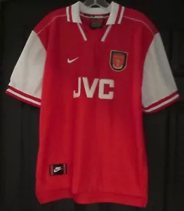 DE COLECCIÓN NIKE PREMIER ARSENAL F.C. JVC JERSEY COSIDO ARTILLEROS SERIGRAFÍA ESPALDA HOMBRE L - Imagen 1 de 12