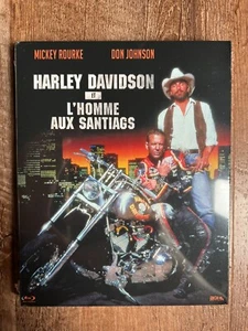Harley Davidson and the Marlboro Man w. Slipcover (Blu-ray, 1992, Region Free) - Picture 1 of 3