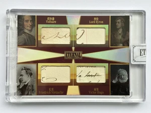 2024 Eternal Cuts Voltaire Lord Byron Friedrich Nietzsche Victor Hugo /25 - Picture 1 of 2