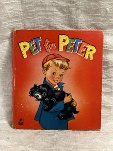 Vintage HC book, Pet for Peter by Dorothy Grider, 1952 -- 8227 - Imagen 1 de 6