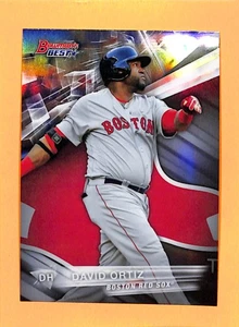 2016 Bowman's Best Refractor #50 David Ortiz Boston Red Sox - Bild 1 von 2