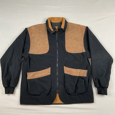 Browning Reactar  Fleece Hunting Jacket Field Coat Outdoors Gorpcore L - Image 1 of 4