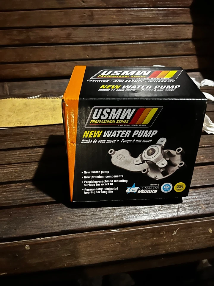 water pump 2021  KIA rio US Motor sliver aluminum new  - Image 1 of 3